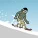 Downhill Snowboarder 2